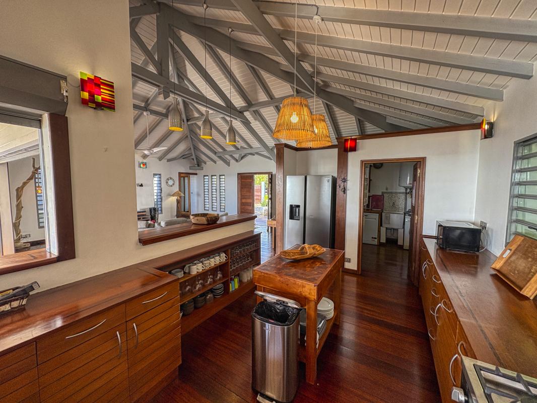 19.Location villa piscine Sainte Anne Guadeloupe_Cuisine